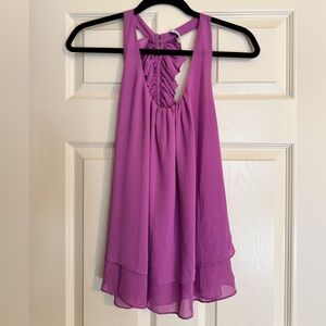 Naked Zebra Violet Purple Fuschia Blouse